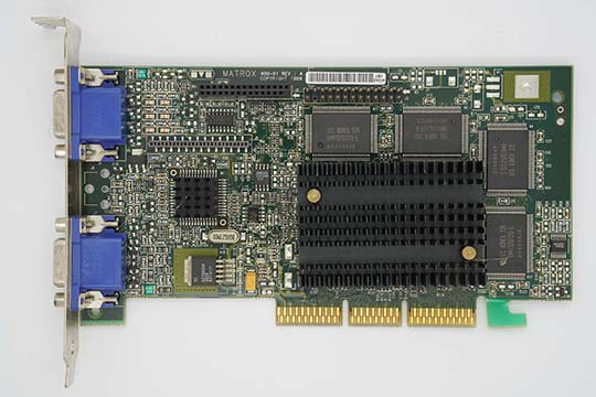 Matrox 迈创 G400 32MB显示卡G4+MDHA32G（MGA-G400A-E芯片）